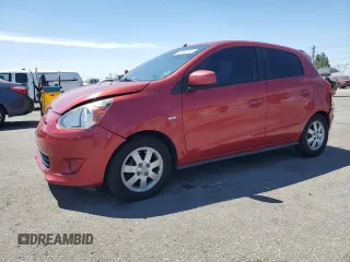 2014 Mitsubishi Mirage ES with VIN ML32A4HJ2EH016108, listed as a Copart auction lot 63880285 with 127,462 mi miles and Salvage title. Bid and sale history available at DreamBid. Image 1.
