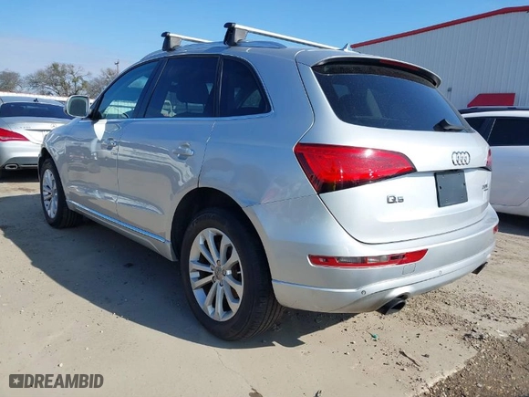 2013 Audi Q5 Premium Plus with VIN WA1LFAFP1DA021780, listed as a IAAI auction lot 41591922 with 188,360 mi miles. Bid and sale history available at carsss.com. Image 3.