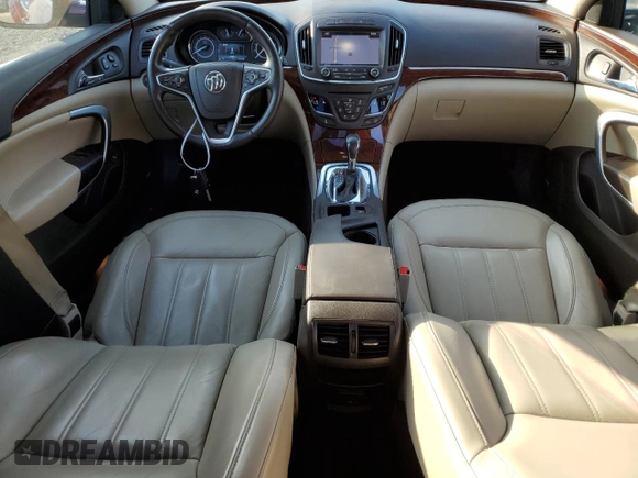 2016 Buick Regal Premium II with VIN 2G4GT5GX7G9174570, listed as a Copart auction lot 69968344 with 121,356 mi miles and Salvage Title. Bid and sale history available at carsss.com. Image 8.