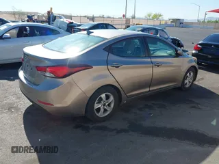 2014 Hyundai Elantra SE with VIN 5NPDH4AE5EH515999, listed as a IAAI auction lot 42100361 with 177,802 mi miles and . Bid and sale history available at DreamBid. Image 4.