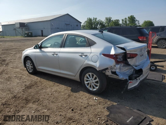 2021 Hyundai Accent SE with VIN 3KPC24A67ME133790, listed as a Copart auction lot 60702055 with 73,845 mi miles and Clean title. Bid and sale history available at DreamBid. Image 2.