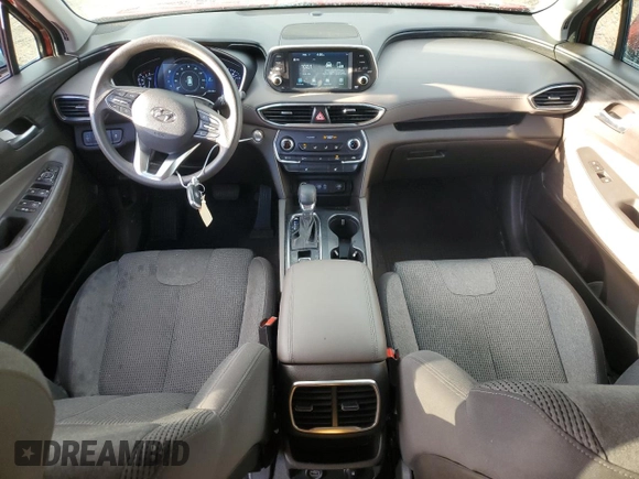 2020 Hyundai Santa Fe SEL w/SULEV with VIN 5NMS33AD6LH252875, listed as a Copart auction lot 42781385 with 55,128 mi miles and Clean Title. Bid and sale history available at carsss.com. Image 8.