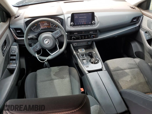 2021 Nissan Rogue S with VIN 5N1AT3AA2MC847641, listed as a Copart auction lot 54755195 with 62,121 mi miles and Salvage title. Bid and sale history available at DreamBid. Image 8.