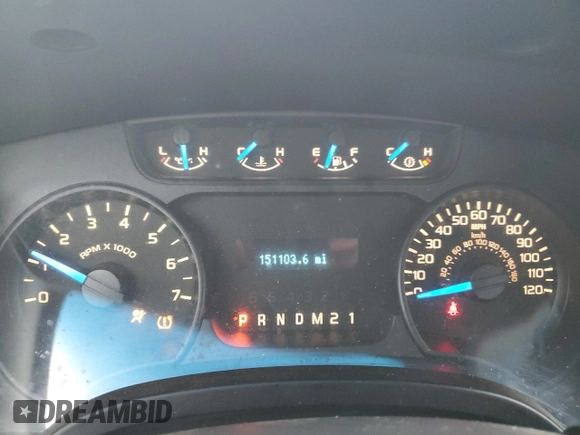2014 Ford F-150 XL с VIN 1FTMF1CM8EFC12380, выставлен на аукционе Copart как лот 54990645 с пробегом 151 103 миль миль и Списание • Salvage title. История ставок и продаж доступна на DreamBid. Изображение 9.