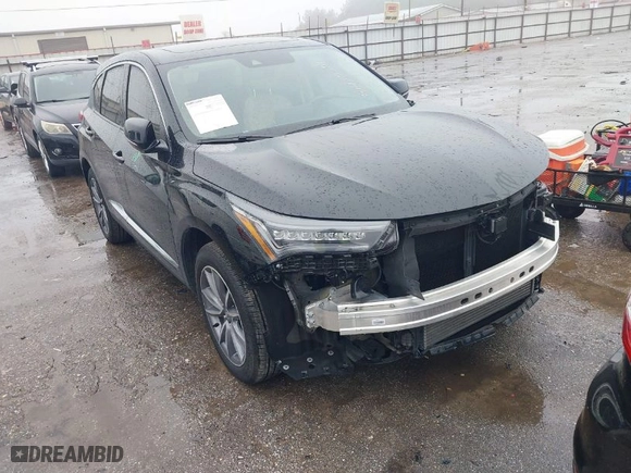 2023 Acura RDX w/Technology Package with VIN 5J8TC1H52PL007388, listed as a IAAI auction lot 41405524 with 12,881 mi miles. Bid and sale history available at carsss.com. Image 1.
