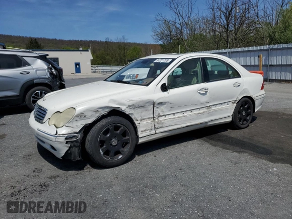 2005 Mercedes-Benz C 240 with VIN WDBRF81J85F664075, listed as a Copart auction lot 54221705 with Not provided miles and Salvage title. Bid and sale history available at DreamBid. Image 1.