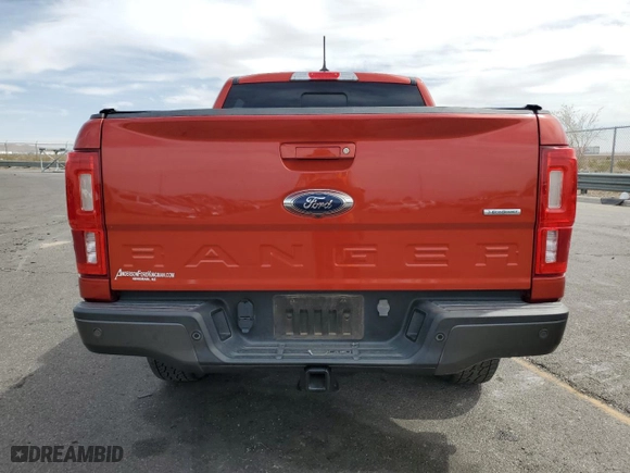 2019 Ford Ranger XL with VIN 1FTER4FH6KLA83077, listed as a Copart auction lot 50954065 with 37,704 mi miles and Salvage Title. Bid and sale history available at carsss.com. Image 6.