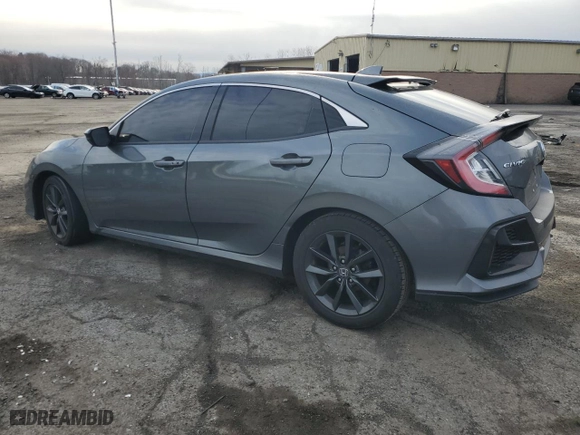 2020 Honda Civic Hatchback EX with VIN SHHFK7H64LU401772, listed as a Copart auction lot 49626945 with 0 mi miles and Salvage Title. Bid and sale history available at carsss.com. Image 2.