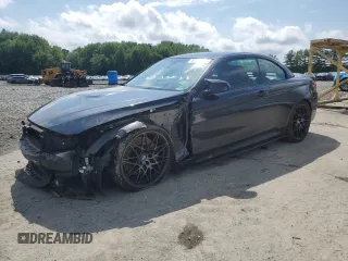 2019 BMW M4 with VIN WBS4Z9C50KEJ63619, listed as a Copart auction lot 59869045 with 21,315 mi miles and Salvage title. Bid and sale history available at DreamBid. Image 1.