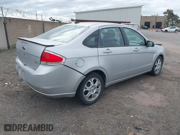 2009 Ford Focus SES with VIN 1FAHP36N59W254841, listed as a IAAI auction lot 41881467 with 193,345 mi miles. Bid and sale history available at carsss.com. Image 4.