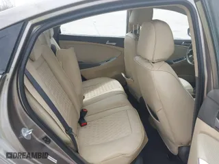 2014 Hyundai Accent GLS with VIN KMHCT4AE4EU615913, listed as a IAAI auction lot 41780724 with 1 mi miles. Bid and sale history available at carsss.com. Image 8.