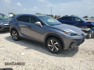 2019 Lexus NX 300 with VIN JTJBARBZ1K2183192, listed as a Copart auction lot 53644305 with 43,832 mi miles and Salvage Title. Bid and sale history available at DreamBid. Image 4.