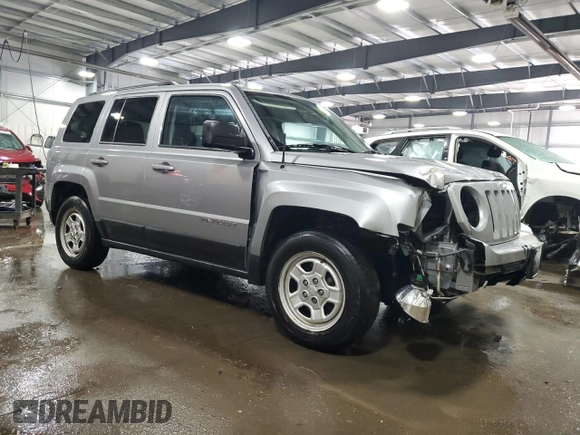 2017 Jeep Patriot 75th Anniversary z VIN 1C4NJRBB4HD128526, wystawiony jako Copart lot #48054165 z przebiegiem 58 696 mil mil oraz Szkoda całkowita • Salvage title. Historia ofert i sprzedaży dostępna na DreamBid. Obrazek 4.