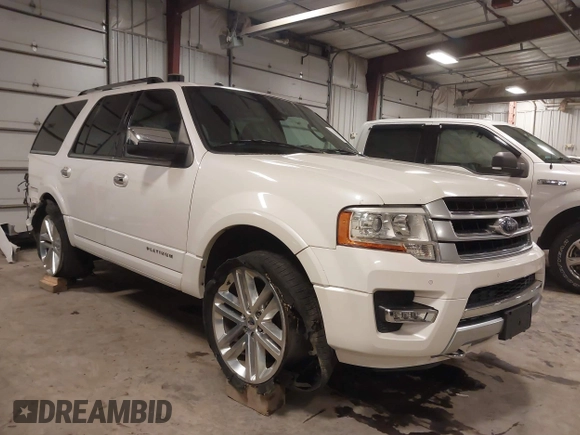 2016 Ford Expedition Platinum с VIN 1FMJU1MT2GEF27226, выставлен на аукционе IAAI как лот 41303801 с пробегом 150 003 миль миль и . История ставок и продаж доступна на DreamBid. Изображение 1.