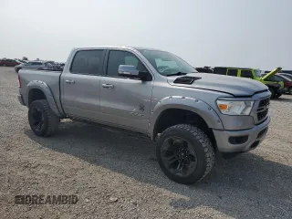 2022 Ram 1500 Big Horn z VIN 1C6SRFFT9NN135868, wystawiony jako Copart lot #59188485 z przebiegiem 30 589 mil mil oraz Szkoda całkowita • Salvage title. Historia ofert i sprzedaży dostępna na DreamBid. Obrazek 4.
