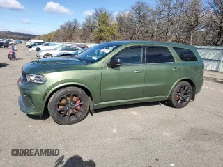 2021 Dodge Durango SRT Hellcat z VIN 1C4SDJH90MC232348, wystawiony jako Copart lot #80681084 z przebiegiem 34 958 mil mil oraz Szkoda całkowita • Salvage title. Historia ofert i sprzedaży dostępna na DreamBid. Obrazek 1.