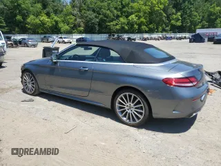 2021 Mercedes-Benz C 300 with VIN W1KWK8DB8MG054955, listed as a Copart auction lot 59444314 with 36,114 mi miles and Salvage Title. Bid and sale history available at DreamBid. Image 2.