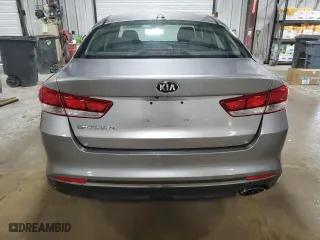 2016 Kia Optima LX with VIN 5XXGT4L37GG076083, listed as a Copart auction lot 52959675 with 81,209 mi miles and Salvage Title. Bid and sale history available at carsss.com. Image 6.