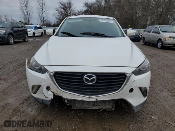 2017 Mazda CX-3 Sport with VIN JM1DKDB71H0156492, listed as a Copart auction lot 85139174 with 155,447 mi miles and Salvage Title. Bid and sale history available at carsss.com. Image 5.