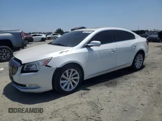 2016 Buick LaCrosse Leather with VIN 1G4GB5G30GF186146, listed as a Copart auction lot 59527645 with 163,876 mi miles and Salvage title. Bid and sale history available at DreamBid. Image 1.
