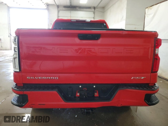 2021 Chevrolet Silverado 1500 RST with VIN 1GCRYEED3MZ435119, listed as a Copart auction lot 71808904 with 79,797 mi miles and Salvage Title. Bid and sale history available at DreamBid. Image 6.