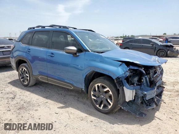 2025 Subaru Forester Limited with VIN JF2SLDRC3SH489245, listed as a Copart auction lot 55678345 with 2,846 mi miles and Salvage title. Bid and sale history available at DreamBid. Image 4.