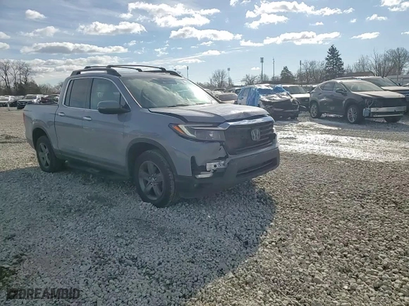 2022 Honda Ridgeline RTL-E with VIN 5FPYK3F71NB032376, listed as a Copart auction lot 42852655 with 41,170 mi miles and Salvage Title. Bid and sale history available at carsss.com. Image 11.