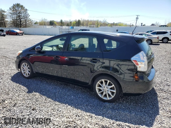 2012 Toyota Prius Two with VIN JTDZN3EU6C3041015, listed as a Copart auction lot 54986215 with 160,586 mi miles and Clean Title. Bid and sale history available at DreamBid. Image 2.