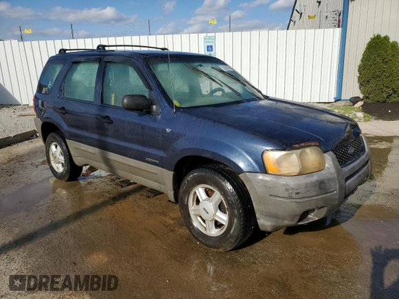 2002 Ford Escape XLS Choice with VIN 1FMYU01152KC17982, listed as a Copart auction lot 53362005 with Not provided miles and Non repairable. Bid and sale history available at DreamBid. Image 4.