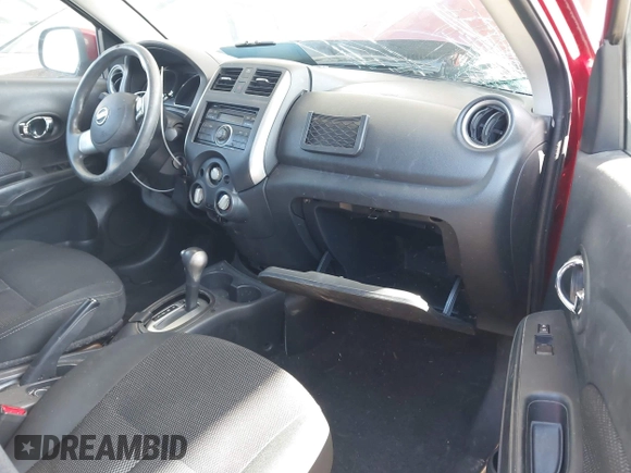 2014 Nissan Versa SV with VIN 3N1CN7AP5EL871556, listed as a IAAI auction lot 42022208 with 1 mi miles. Bid and sale history available at carsss.com. Image 5.