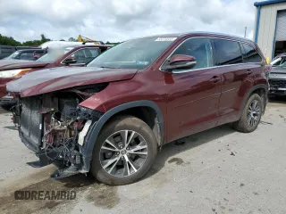 2016 Toyota Highlander XLE with VIN 5TDJKRFH4GS315472, listed as a Copart auction lot 63224335 with 117,782 mi miles and Salvage title. Bid and sale history available at DreamBid. Image 1.