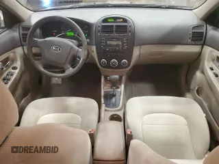2008 Kia Spectra SX with VIN KNAFE121385562817, listed as a Copart auction lot 45469265 with 135,917 mi miles and Non Repairable. Bid and sale history available at carsss.com. Image 8.