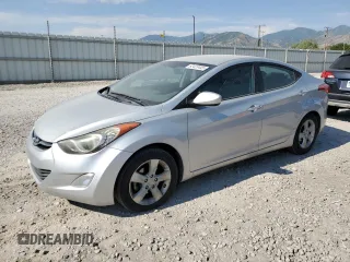 2013 Hyundai Elantra GLS with VIN KMHDH4AE8DU001256, listed as a Copart auction lot 62423445 with 127,945 mi miles and Clean title. Bid and sale history available at DreamBid. Image 1.