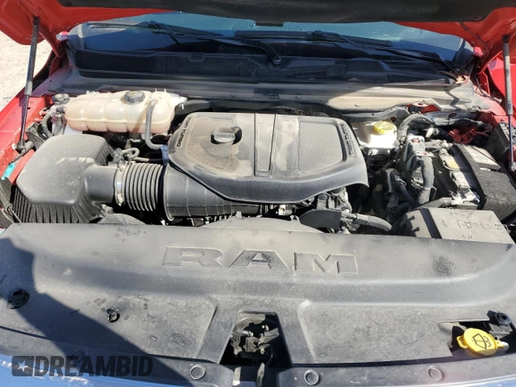 2025 Ram 1500 Big Horn z VIN 1C6SRFFP8SN506775, wystawiony jako Copart lot #48783565 z przebiegiem 24 903 mil mil oraz Szkoda całkowita • Salvage title. Historia ofert i sprzedaży dostępna na DreamBid. Obrazek 12.