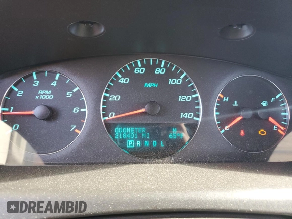 2013 Chevrolet Impala LTZ with VIN 2G1WC5E35D1177101, listed as a Copart auction lot 53388555 with 218,401 mi miles and Salvage Title. Bid and sale history available at DreamBid. Image 9.
