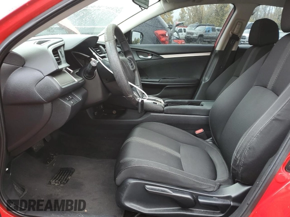 2017 Honda Civic Sedan EX-T with VIN 2HGFC1F4XHH632188, listed as a Copart auction lot 79520774 with 94,017 mi miles and Salvage Title. Bid and sale history available at carsss.com. Image 7.