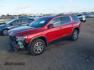 2021 GMC Acadia SLT with VIN 1GKKNMLS5MZ175445, listed as a IAAI auction lot 41505727 with 50,385 mi miles and . Bid and sale history available at carsss.com. Image 18.