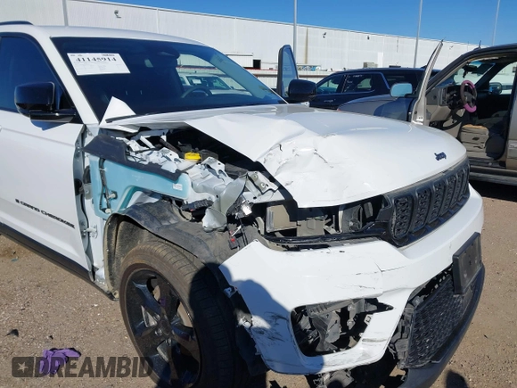 2023 Jeep Grand Cherokee Limited with VIN 1C4RJGBG2PC521012, listed as a IAAI auction lot 41145914 with 51,686 mi miles and . Bid and sale history available at DreamBid. Image 6.