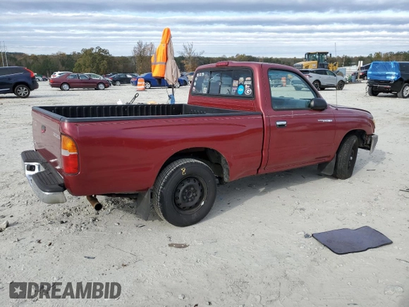 1998 Toyota Tacoma with VIN 4TANL42N8WZ022826, listed as a Copart auction lot 80758414 with 191,457 mi miles and Salvage Title. Bid and sale history available at carsss.com. Image 3.