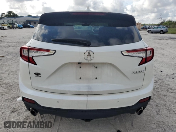 2019 Acura RDX w/Advance Pkg with VIN 5J8TC1H78KL009771, listed as a Copart auction lot 43007165 with 49,491 mi miles and Salvage Title. Bid and sale history available at carsss.com. Image 6.