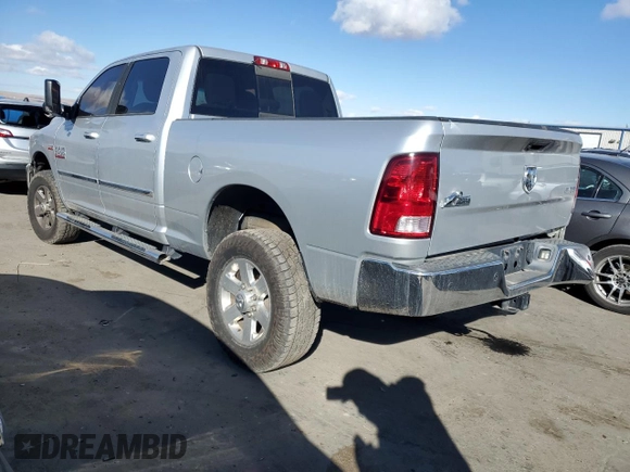 2015 Ram 2500 Big Horn with VIN 3C6UR5DJ4FG501301, listed as a Copart auction lot 89166565 with 222,299 mi miles and Salvage title. Bid and sale history available at DreamBid. Image 2.