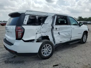 2023 Chevrolet Suburban LS z VIN 1GNSKBKD6PR109736, wystawiony jako Copart lot #54401815 z przebiegiem 26 871 mil mil oraz Szkoda całkowita • Salvage title. Historia ofert i sprzedaży dostępna na DreamBid. Obrazek 3.