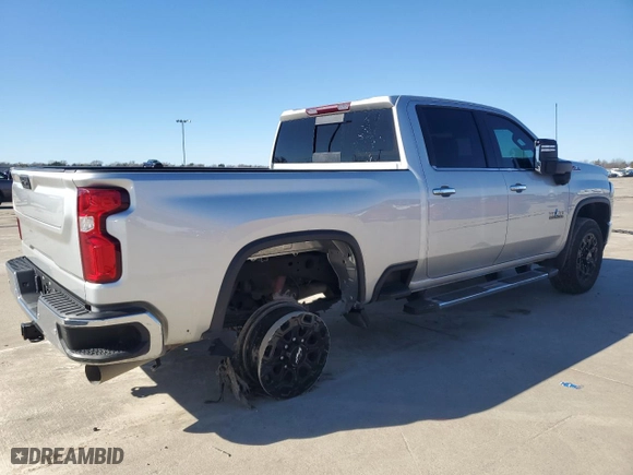 2022 Chevrolet Silverado 2500HD LTZ with VIN 2GC4YPEY2N1231155, listed as a Copart auction lot 86887644 with 20,175 mi miles and Clean Title. Bid and sale history available at carsss.com. Image 3.