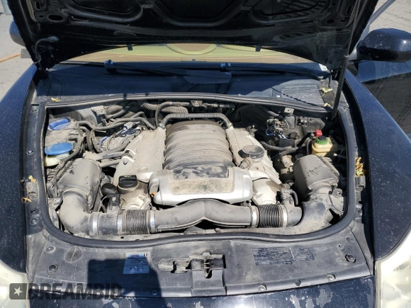 2008 Porsche Cayenne S with VIN WP1AB29P98LA49121, listed as a Copart auction lot 63865095 with 128,648 mi miles and Salvage title. Bid and sale history available at DreamBid. Image 12.