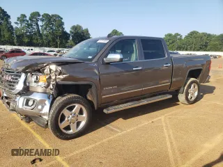 2015 GMC Sierra 2500HD SLT with VIN 1GT12ZEG8FF660429, listed as a Copart auction lot 61151664 with 181,520 mi miles and Salvage title. Bid and sale history available at DreamBid. Image 1.