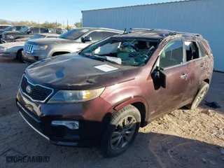 2011 Kia Sorento SX with VIN 5XYKWDA21BG123253, listed as a IAAI auction lot 41420553 with 1 mi miles. Bid and sale history available at carsss.com. Image 2.