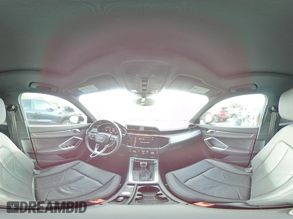 2021 Audi Q3 S line Premium with VIN WA1DECF31M1014280, listed as a Copart auction lot 51998905 with 36,471 mi miles and Salvage title. Bid and sale history available at DreamBid. Image 14.
