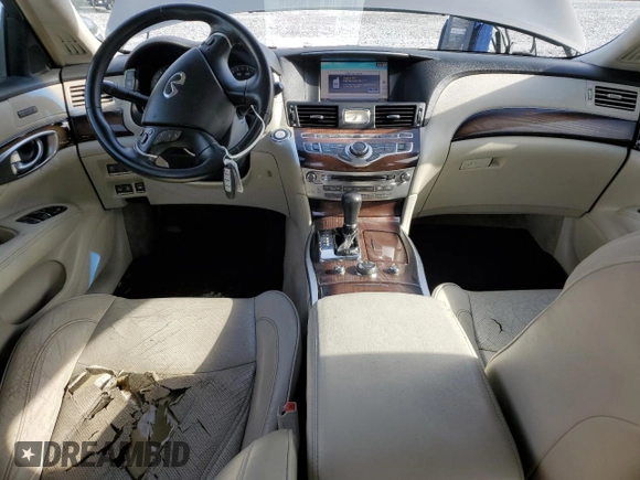 2011 Infiniti M37 with VIN JN1BY1ARXBM375459, listed as a Copart auction lot 54162315 with 212,963 mi miles and Clean Title. Bid and sale history available at carsss.com. Image 8.