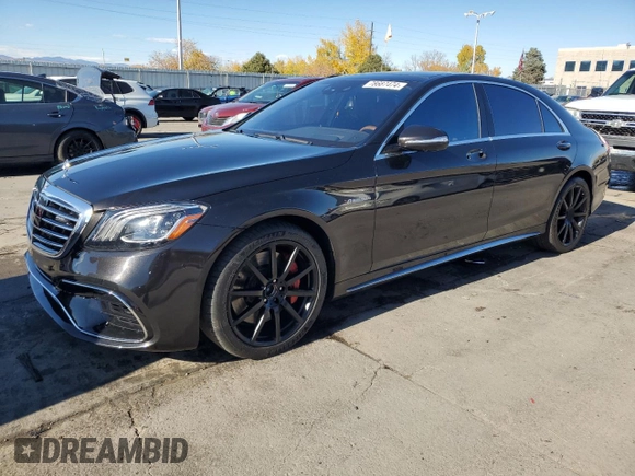 2016 Mercedes-Benz S-Class AMG S 63 with VIN WDDUG7JB0GA235269, listed as a Copart auction lot 78687474 with 52,452 mi miles and Salvage Title. Bid and sale history available at carsss.com. Image 1.