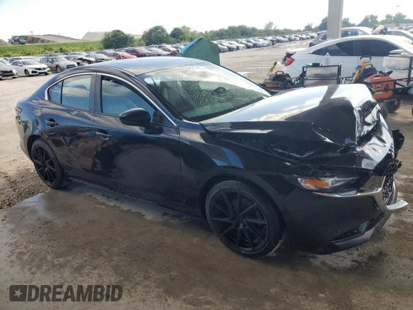 2021 Mazda 3 Preferred with VIN JM1BPACL7M1325941, listed as a Copart auction lot 56896315 with 94,822 mi miles and Non repairable. Bid and sale history available at DreamBid. Image 4.